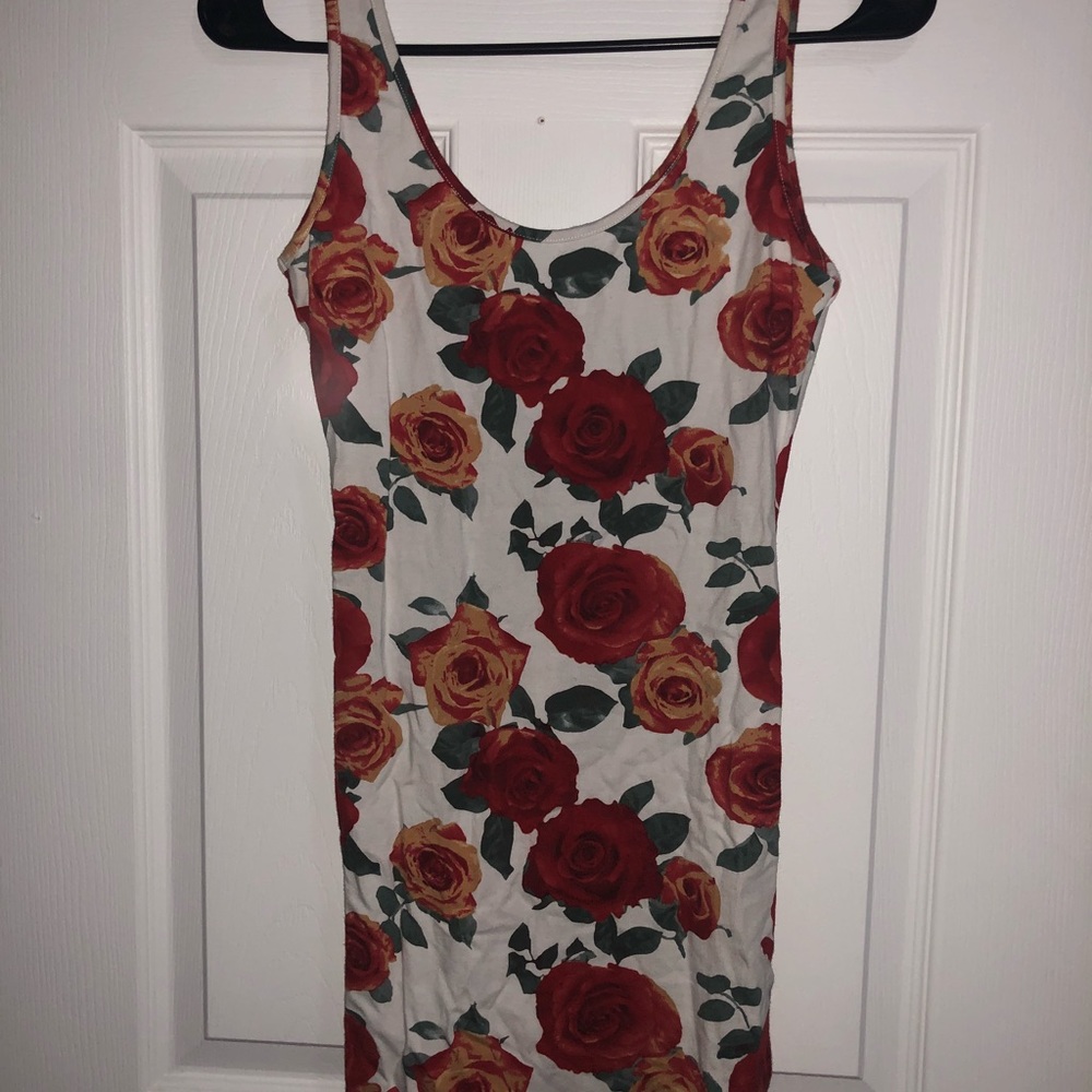 Forever21 Floral Bodycon Dress